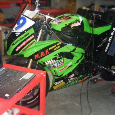 kawasaki zx6r 2014 misurazione telaio moto montata
